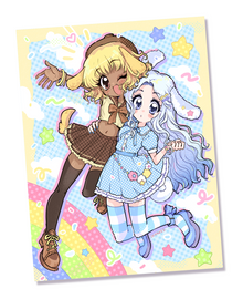  Cinnamoroll x Pompompurin Print