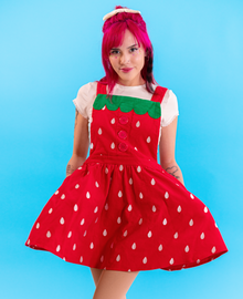  Strawberry Pinafore (Red) *COMING SOON*