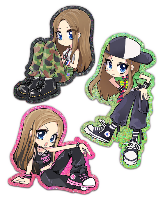 Avril Stickers
