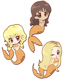  H2O: Just Add Water Enamel pins