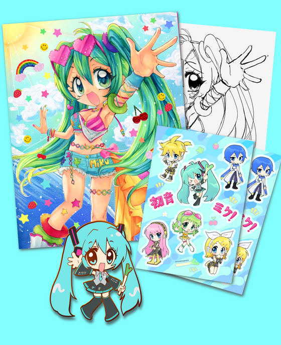 Hatsune Miku Print
