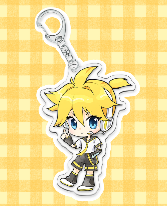 Len Acrylic Keychain