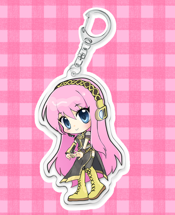 Luka Acrylic Keychain