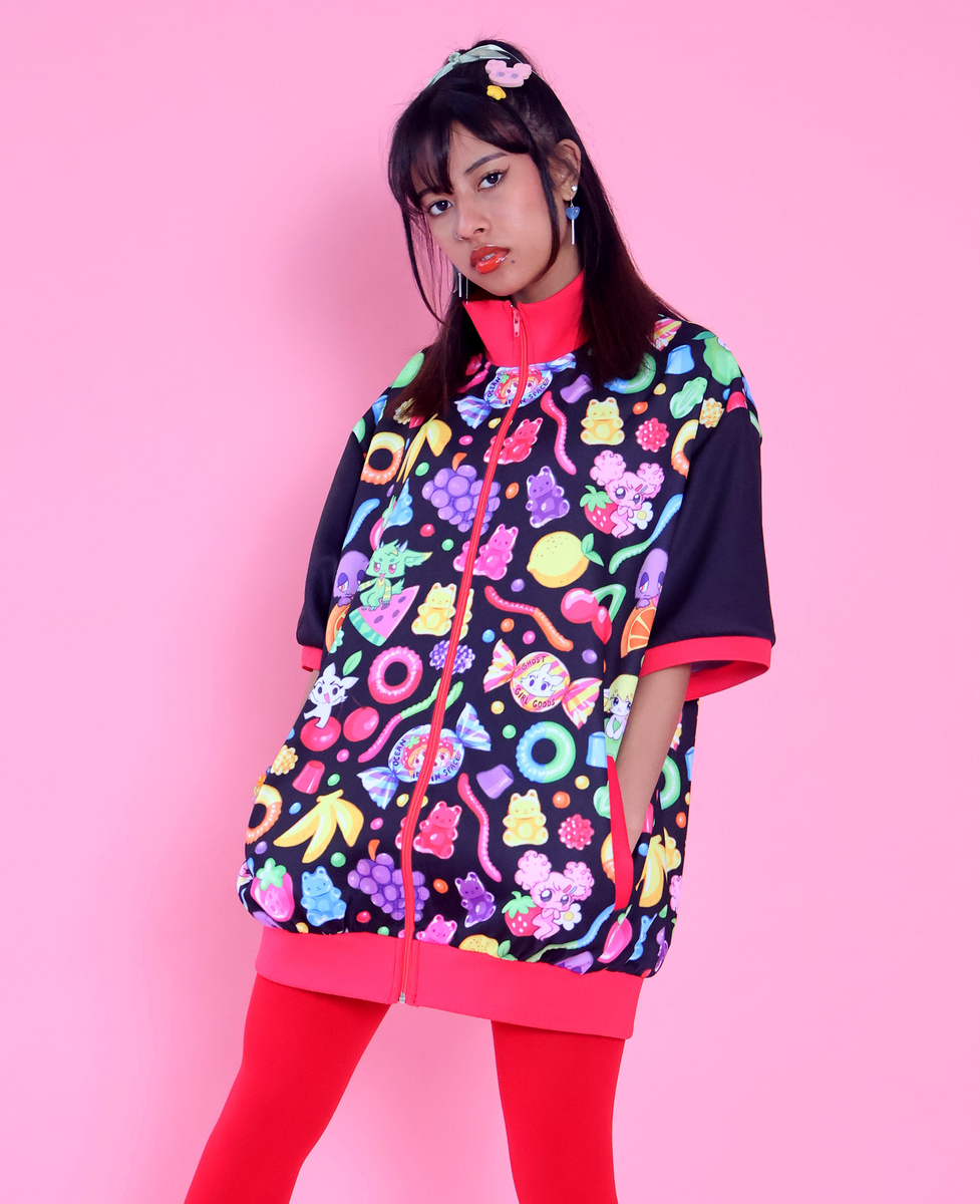 Gummi Pop Jacket (Licorice Black) – Ocean In Space