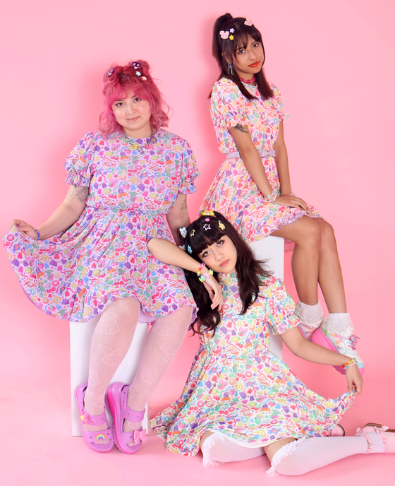 Gummi Pop Dress (Strawberry)