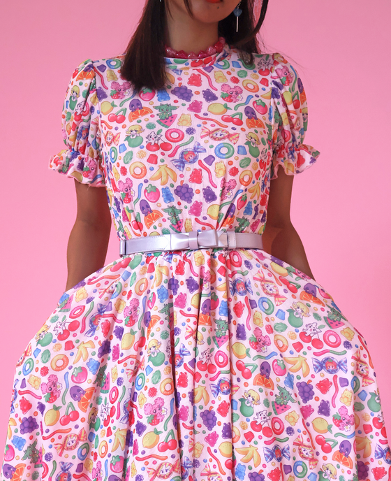 Gummi Pop Dress (Strawberry)
