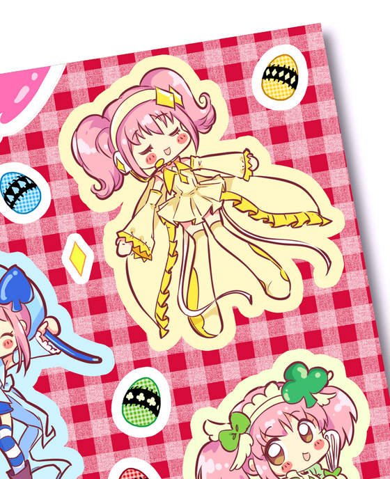 Shugo Chara Sticker Sheets (Set of 2)
