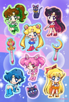 Sailor Moon Print