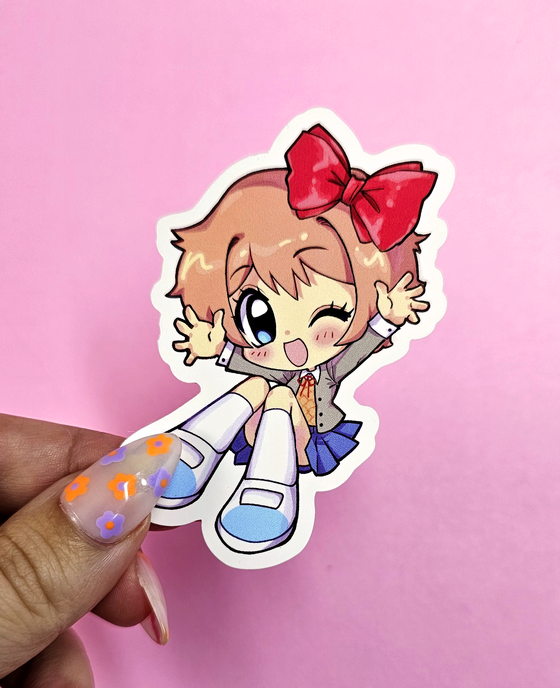 Sayori Diecut Sticker