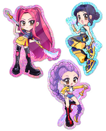  KPop Demon Hunters Stickers