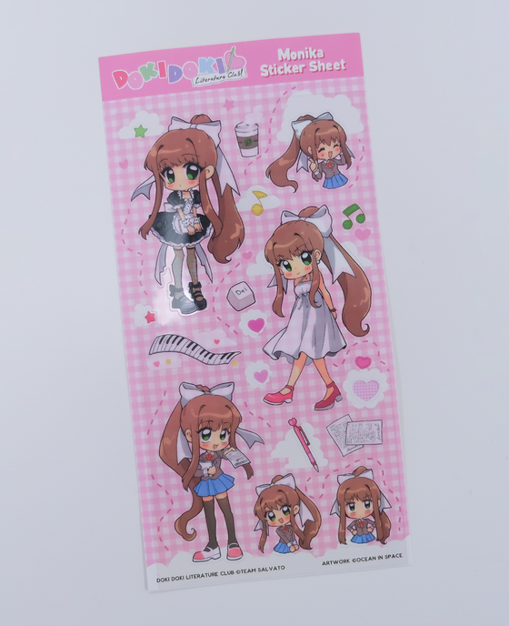 Monika Clear Sticker Sheet