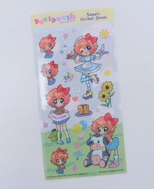  Sayori Clear Sticker Sheet