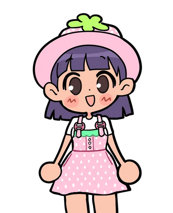 Strawberry Pinafore (Pink)