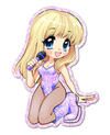 Taylor Glitter Sticker