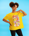 Rainbow Splash BIG ASS Tee (Yellow)