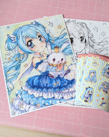  Snow Miku Set