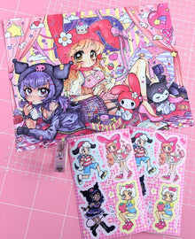  My Melody and Kuromi Set