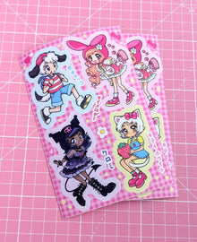 My Melody and Kuromi Sticker Sheets (Set of 2)