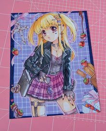  Misa Death Note Print