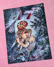  Princess Mononoke Print
