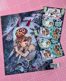  Princess Mononoke Set