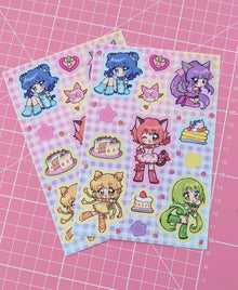  Tokyo Mew Mew NYU Sticker Sheets (Set of 2)
