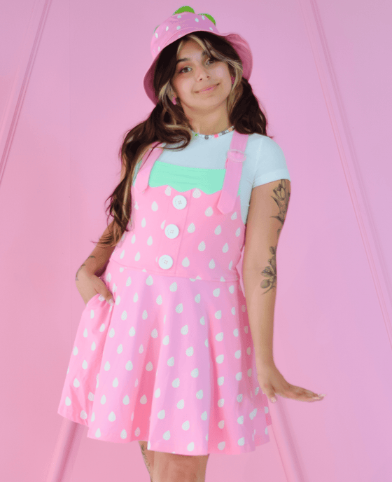 Strawberry Pinafore (Pink)