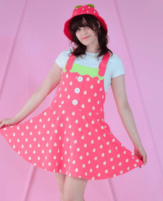 Strawberry Pinafore (Red)