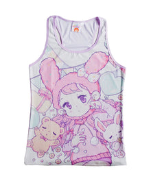  Sleepy Berry Princess Tank