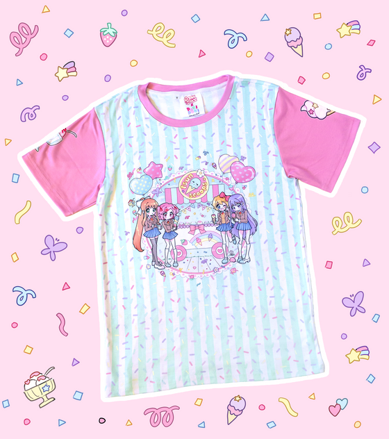 Ocean In Space x DDLC x Tsun Scoops Tee