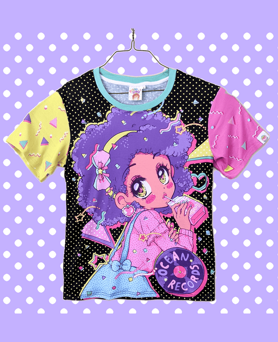 Doki Doki Pop n' Dots Tee (Neon)