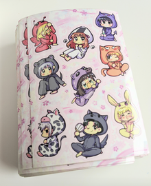  Fruits Basket Sticker Sheets (Set of 2)