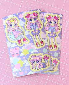  Pink Fairy Dreams Sticker Sheets (Set of 2)