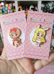  Tokyo Mew Mew Enamel Pins - Berry & Ringo (Old design)