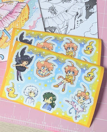  Princess Tutu Sticker Sheets (Set of 2)
