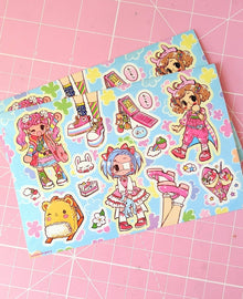  Harajuku Girls 2 Sticker Sheets