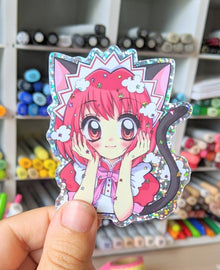  Cafe Ichigo Glitter Sticker